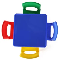 5pc 2 In 1 Square Plastic Activity Table And Chair Set - Humble Crew -Love To Dream Baby Shop GUEST d365ed91 9323 4b71 aad0 ac505dc962ff