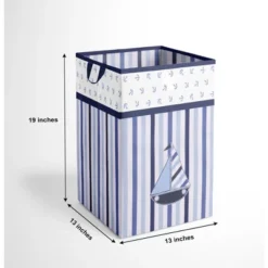 Bacati - Little Sailor Collapsible Laundry Hamper -Love To Dream Baby Shop GUEST d3c08652 27b8 4ec6 bbe8 bb4cfbec4b95