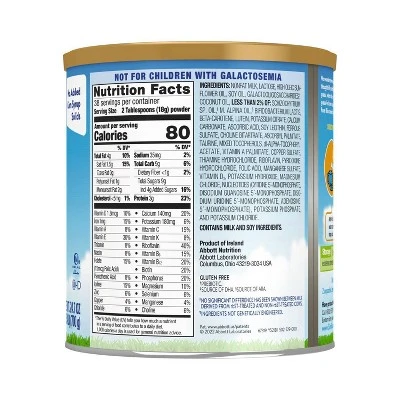 Similac Pure Bliss Non-GMO Powder Toddler Formula - 24.7oz 5 Similac Pure Bliss Non-GMO Powder Toddler Formula - 24.7oz - Image 3