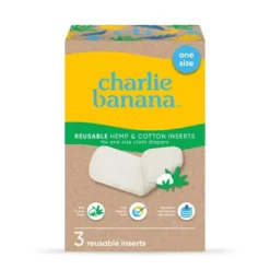 Charlie Banana Hemp Reusable Diaper Inserts - 3ct -Love To Dream Baby Shop GUEST d4603fa0 980d 440f bcdd 110510e1fbfb