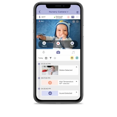 Hubble Connected Nursery Pal Glow Deluxe Baby Monitor 6 Hubble Connected Nursery Pal Glow Deluxe Baby Monitor - Image 4
