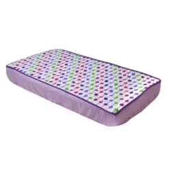 Bacati - Botanical Purple Changing Pad Cover -Love To Dream Baby Shop GUEST d59b2d64 364e 4039 b2ed 7acbb2dbdcf0