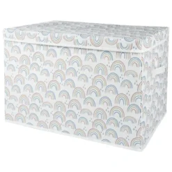 Sammy & Lou Printed Felt Toy Chest - Rainbow