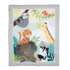 Lambs & Ivy Mighty Jungle Crib Bedding Set - 3pc -Love To Dream Baby Shop GUEST d783d461 ad3d 4d48 9c3f 7af4fd85ad5e