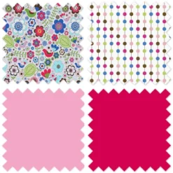 Bacati - Botanical Pink Crib Rail Guard Covers Set Of 2 -Love To Dream Baby Shop GUEST d8349d10 c645 4301 ae52 ecf1ef8282a1 1