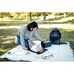 Baby Brezza Lucia Back Pack Diaper Bag - Gray -Love To Dream Baby Shop GUEST d98145a0 8197 4c26 8669 2fbf44c40560