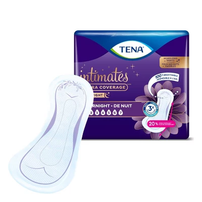 Serenity TENA Intimates Bladder Control & Postpartum For Women Incontinence Pads - Overnight Absorbency - Extra Coverage 7 Serenity TENA Intimates Bladder Control & Postpartum For Women Incontinence Pads - Overnight Absorbency - Extra Coverage - Image 5