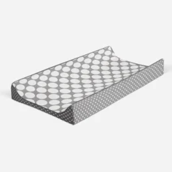 Bacati - MixNMatch Gray Large Dots Changing Pad Cover -Love To Dream Baby Shop GUEST dacce927 1e55 44b6 a150 92174ee5376c