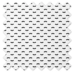 Bacati - Mustache Black Muslin 100 Percent Cotton Universal Baby US Standard Crib Or Toddler Bed Fitted Sheet -Love To Dream Baby Shop GUEST db9f1708 1f6c 40b2 a515 65fff390d3a3