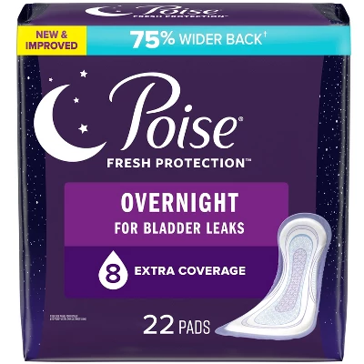 Poise Overnight Postpartum Incontinence Bladder Control Pads For Women - Ultimate Absorbency 20 Poise Overnight Postpartum Incontinence Bladder Control Pads For Women - Ultimate Absorbency - Image 18