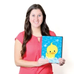 Big Dot Of Happiness Ducky Duck - Rubber Ducky Nursery Wall Art And Kids Room Decorations - Gift Ideas - 7.5 X 10 Inches - Set Of 3 Prints -Love To Dream Baby Shop GUEST df9c4387 1a14 46d2 8619 b13efa90978b