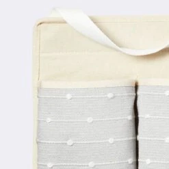 Wall Hanging Storage With Slub Stitching - Gray - Cloud Island™ 5 Wall Hanging Storage With Slub Stitching - Gray - Cloud Island™ -Love To Dream Baby Shop GUEST df9f0055 b3c5 4499 a2ec a6fcf158bcd2