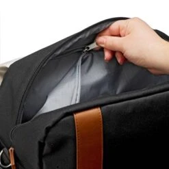 JJ Cole Bloomfield Modular Knapsack Diaper Bag Onyx & Ivory -Love To Dream Baby Shop GUEST e1e274ad e984 4327 990d 193420be530b