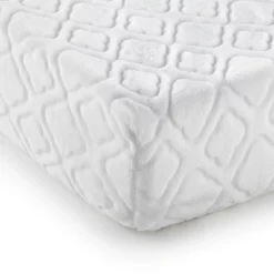 Blush Flower & Ivory Ogee 2pk Changing Pad Cover - Levtex Baby