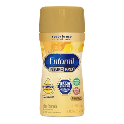 Enfamil NeuroPro Ready To Feed Infant Formula Bottles - 8 Fl Oz Each/6ct 8 Enfamil NeuroPro Ready To Feed Infant Formula Bottles - 8 Fl Oz Each/6ct - Image 6