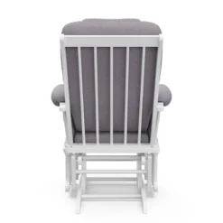 Storkcraft Tuscany White Frame Glider And Ottoman -Love To Dream Baby Shop GUEST e38d8bc1 2380 4c67 a972 4f9b7b97b575