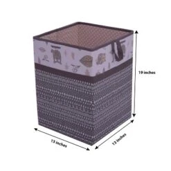 Bacati - Owls Gray/Beige Neutral Collapsible Laundry Hamper -Love To Dream Baby Shop GUEST e3f77835 c023 4445 b6a8 c3e14c0d83f7