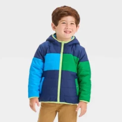 Toddler Reversible Puffer Jacket - Cat & Jack™ -Love To Dream Baby Shop GUEST e40c9037 b4d3 4a37 ba4e d17c51778040