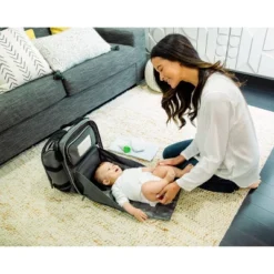 Baby Brezza Changing Station Diaper Bag - Gray -Love To Dream Baby Shop GUEST e508cf95 2313 446f 84a4 a69df6350789