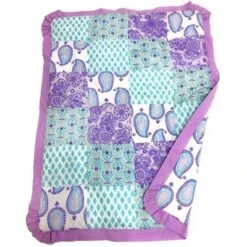 Bacati - Paisley Isabella Purple Lilac Aqua 10 Pc Crib Bedding Set With 2 Crib Fitted Sheets -Love To Dream Baby Shop GUEST e9bec9e3 1414 43f4 800b 0bb12744566f 1