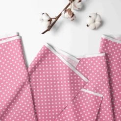 Bacati - MixNMatch Pink Dots 3 Layer Crib/Toddler Ruffles/skirt 8 Bacati - MixNMatch Pink Dots 3 Layer Crib/Toddler Ruffles/skirt -Love To Dream Baby Shop GUEST ea05e5ea 459f 46f7 9680 af6fba163566