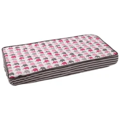 Bacati - Elephants Pink/Fuschia/Gray Mini Elephants Quilted Top Changing Pad Cover -Love To Dream Baby Shop GUEST ea9abbdb ffe5 4f59 b7e6 58e00c9a43d7