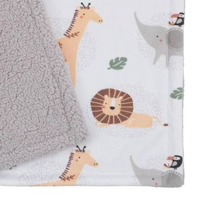 NoJo Jungle Trails Baby Blanket 4 NoJo Jungle Trails Baby Blanket - Image 2