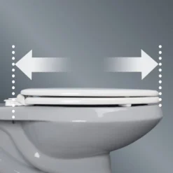 Mayfair By Bemis NextStep2 Never Loosens Round Enameled Wood Children's Potty Training Toilet Seat With Easy Clean And Slow Close Hinge - White 17 Mayfair By Bemis NextStep2 Never Loosens Round Enameled Wood Children's Potty Training Toilet Seat With Easy Clean And Slow Close Hinge - White -Love To Dream Baby Shop GUEST ecb2ee0e 3c59 4d6d 9be2 535655009278