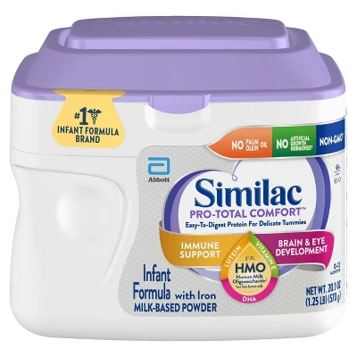 Similac Pro-Total Comfort Non-GMO Powder Infant Formula 5 Similac Pro-Total Comfort Non-GMO Powder Infant Formula - Image 3
