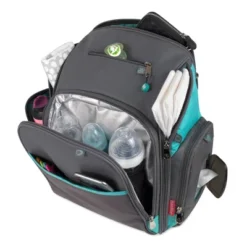 Fisher Price Fisher-Price Kaden Backpack Diaper Bag - Aqua/Gray -Love To Dream Baby Shop GUEST ef34c616 8931 487d bb9a a85828722448