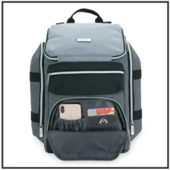 Baby Brezza Changing Station Diaper Bag - Gray -Love To Dream Baby Shop GUEST ef8a0b4b 39db 427f 9b8a 43b3a75d4894