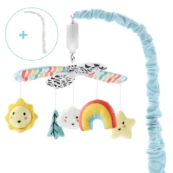 The Peanutshell Blue Look Up Musical Mobile For Boys And Girls -Love To Dream Baby Shop GUEST eff35056 5956 4b25 ab22 13952c42c107