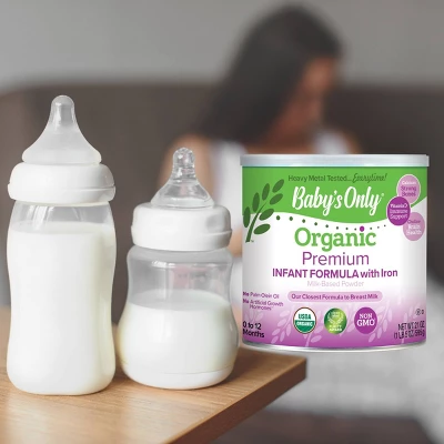 Baby's Only Organic Premium Dairy Powder Infant Formula - 21oz 6 Baby's Only Organic Premium Dairy Powder Infant Formula - 21oz - Image 4