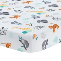 Lambs & Ivy Mighty Jungle Crib Bedding Set - 3pc -Love To Dream Baby Shop GUEST f05f59ad ade9 4f8d 86e4 4bcac5709ecb