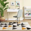 4'x5'6" Triangles Shag Kids' Rug Black/Cream - Pillowfort™ -Love To Dream Baby Shop GUEST f14d525e e045 4c3c a8d8 f345560c00d0