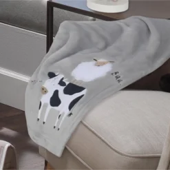 Lambs & Ivy Baby Farm Cow/Sheep Appliqued Gray Luxury Fleece Baby Blanket 12 Lambs & Ivy Baby Farm Cow/Sheep Appliqued Gray Luxury Fleece Baby Blanket -Love To Dream Baby Shop GUEST f25cc436 0b44 40d9 ae13 034447bc5966