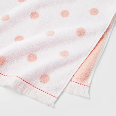 Dot Kids’ Towel Pink With SILVADUR™ Antimicrobial Technology - Pillowfort™ 4 Dot Kids’ Towel Pink With SILVADUR™ Antimicrobial Technology - Pillowfort™ - Image 2