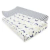 Touched By Nature Baby Organic Cotton Changing Pad Cover, Moon, One Size -Love To Dream Baby Shop GUEST f4ab711a 7f11 4686 935e dc80f92a29cf