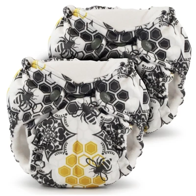 Kanga Care Lil Joey Newborn All In One Cloth Diaper (2pk) 8 Kanga Care Lil Joey Newborn All In One Cloth Diaper (2pk) - Image 6