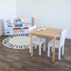 3pc Journey Big Kids' Table And Chair Set Tan - Humble Crew -Love To Dream Baby Shop GUEST f6931e1d 634a 43a8 861f f5dee4450c37