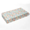 Bacati - Jungle Safari Camo Boys Aqua/Orange Muslin 100 Percent Cotton Muslin Universal Baby US Standard Crib Or Toddler Bed Fitted Sheet -Love To Dream Baby Shop GUEST f6c64c6d 8d33 4d8b bc3f 626ec6921ef1