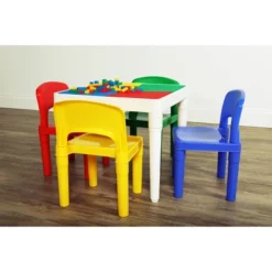 5pc 2 In 1 Square Plastic Activity Table And Chair Set - Humble Crew -Love To Dream Baby Shop GUEST f6daf88b 641d 41f1 afde a675176079e2