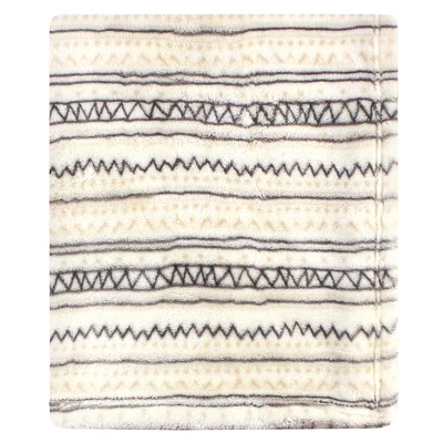 Hudson Baby Infant Boy Cozy Plush Luxury Blankets 2pk, Hedgehog, One Size 4 Hudson Baby Infant Boy Cozy Plush Luxury Blankets 2pk, Hedgehog, One Size - Image 2