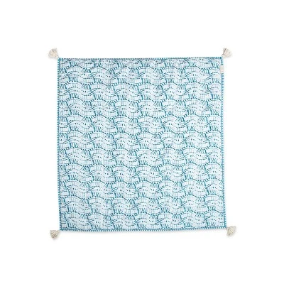 Crane Baby Quilted Baby Reversible Blanket - Caspian Chambray 4 Crane Baby Quilted Baby Reversible Blanket - Caspian Chambray - Image 2