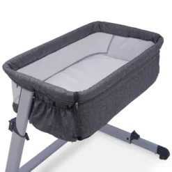 Simmons Kids' Dream Bedside Baby Bassinet Sleeper With Breathable Mesh And Adjustable Heights - Lightweight Portable Crib - Gray -Love To Dream Baby Shop GUEST f85179a9 19f9 4d76 b7b6 a642575ddddb