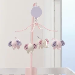 Bedtime Originals Elephant Dreams Pink Musical Baby Crib Mobile Soother Toy -Love To Dream Baby Shop GUEST f8a809d4 6109 418e 87f9 c0a9a7d380e9