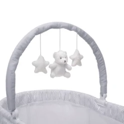 Delta Children Curve Bassinet - White And Gray 11 Delta Children Curve Bassinet - White And Gray -Love To Dream Baby Shop GUEST f9af37ae 7b44 4349 b626 b827b79187dc