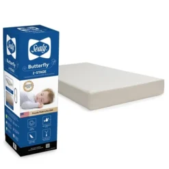 Sealy Butterfly 2-Stage Breathable Knit Ultra Firm Crib And Toddler Mattress -Love To Dream Baby Shop GUEST f9d0d7d0 c8f6 4aa2 8569 c8c850d6eb82
