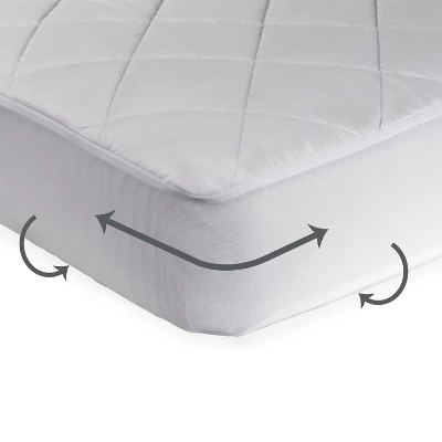 Sealy Cool Comfort Waterproof Crib & Toddler Mattress Pad 3 Sealy Cool Comfort Waterproof Crib & Toddler Mattress Pad