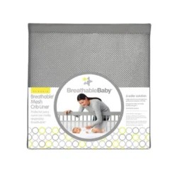 BreathableBaby Breathable Mesh Crib Liner - Classic Collection - Lavender -Love To Dream Baby Shop GUEST fc54c45e d835 4a2a bb03 fd5c6cadffa9